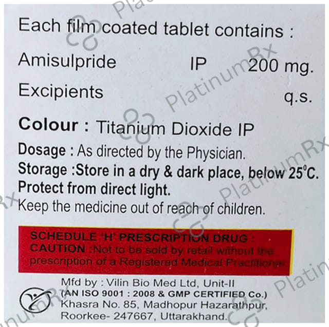 Synapride 200mg Tablet 10s
