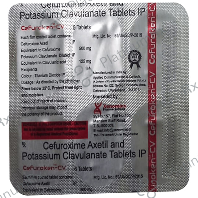 Cefuroken-CV Tablet