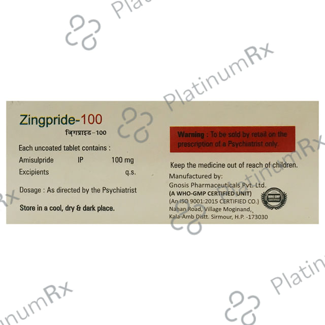 Zingpride 100mg Tablet