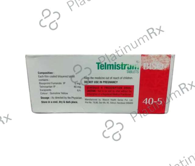 Telmistrum Biso 40/5mg Tablet 10s