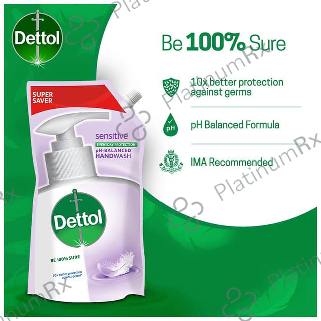 Dettol Sensitive Handwash Refill Liquid 675ml
