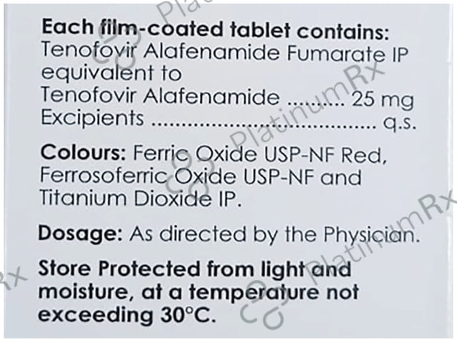 Tenvir AF 25mg Tablet 30s