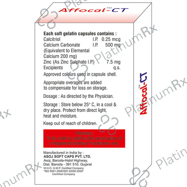 Affocal CT Softgel 10s