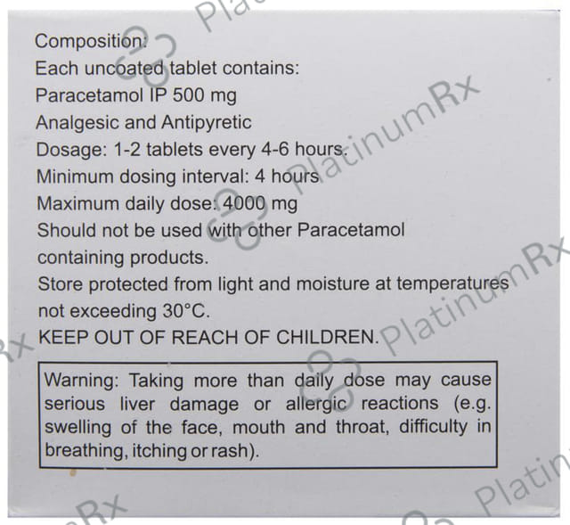 P 500mg Tablet 15s