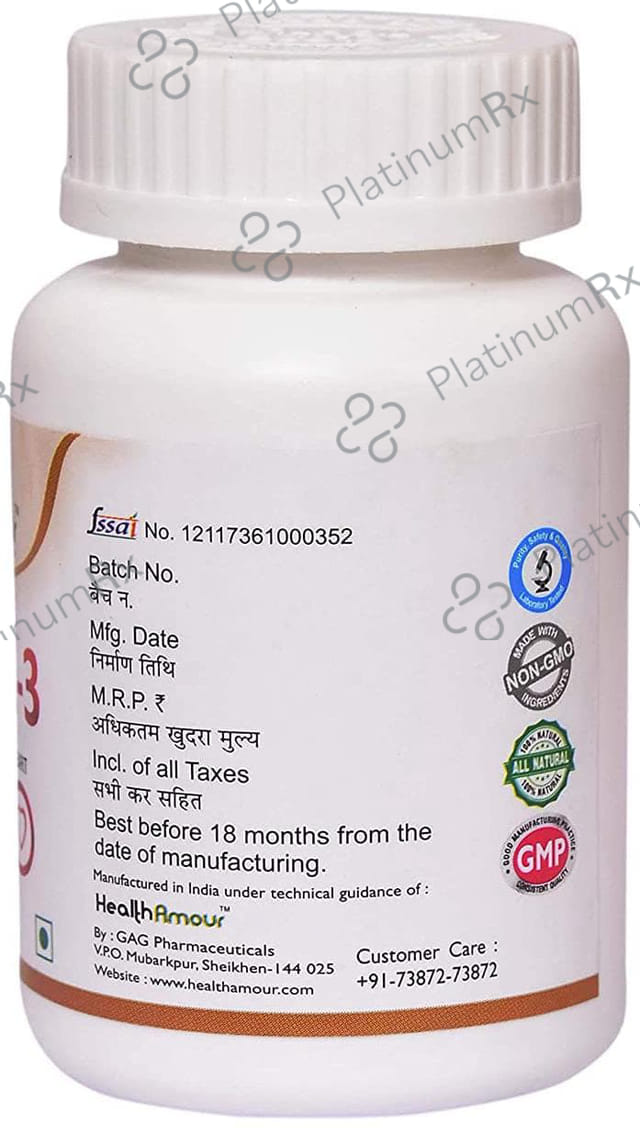 HealthAmour Omega 3 Veg Capsule