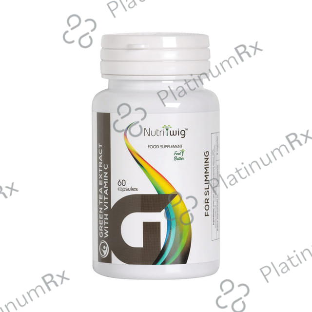 Nutritwig Green Tea Extract with Vitamin C Capsule