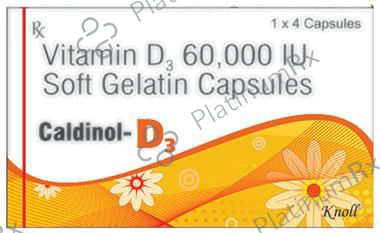 Caldinol-D3 Soft Gelatin Capsule