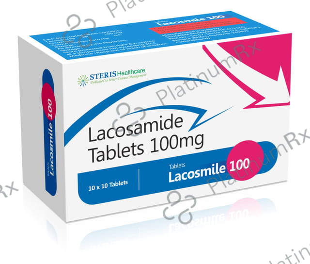 Lacosmile 100mg Tablet 10s