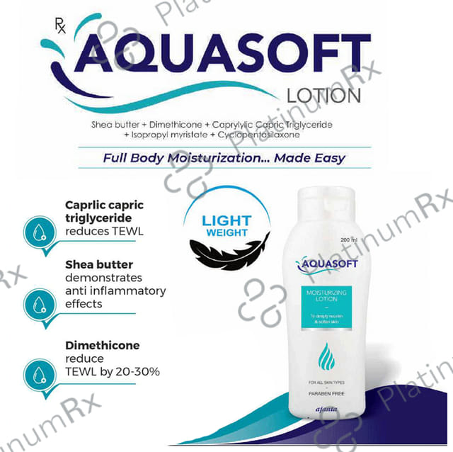 Aquasoft Moisturising Lotion 200ml