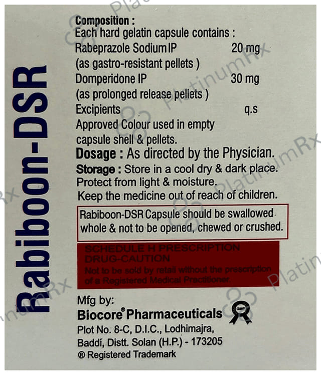 Rabiboon DSR Capsule 10s