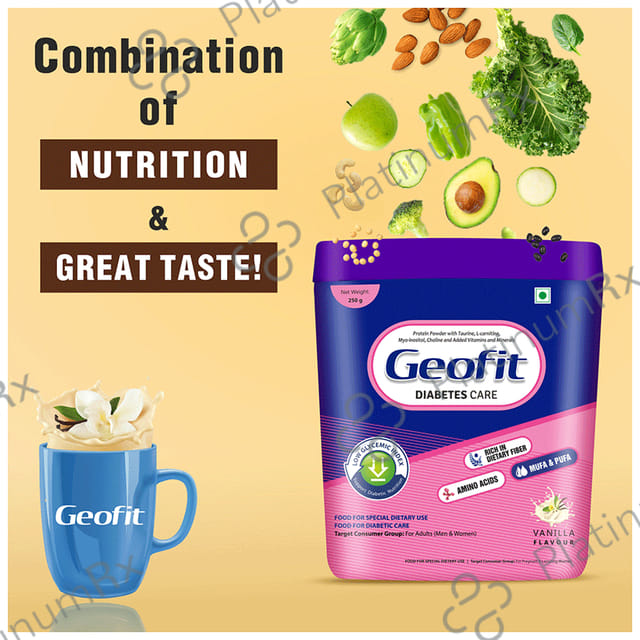 Geofit Diabetes Care Powder Vanilla