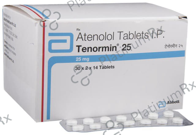Tenormin 25mg Tablet 14s