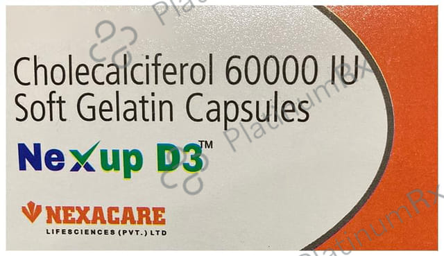 Nexup D3 Soft Gelatin Capsule
