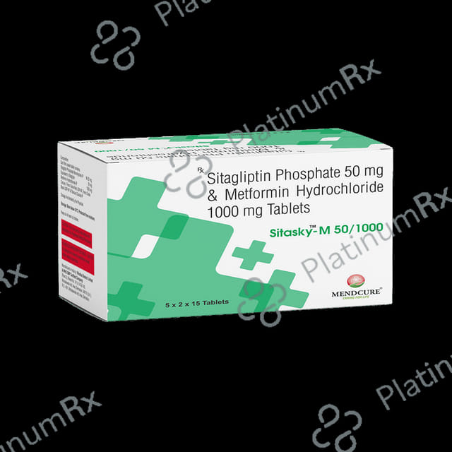 Sitasky-M 50/1000 Tablet