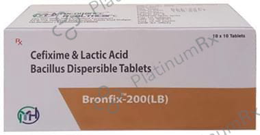 Bronfix 200mg/60M LB Tablet DT 10s