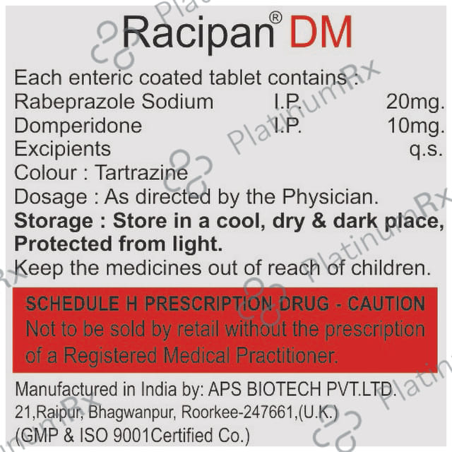 Racipan DM Tablet