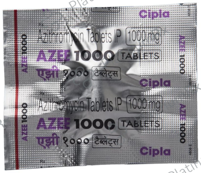Azee 1000mg Tablet 1s