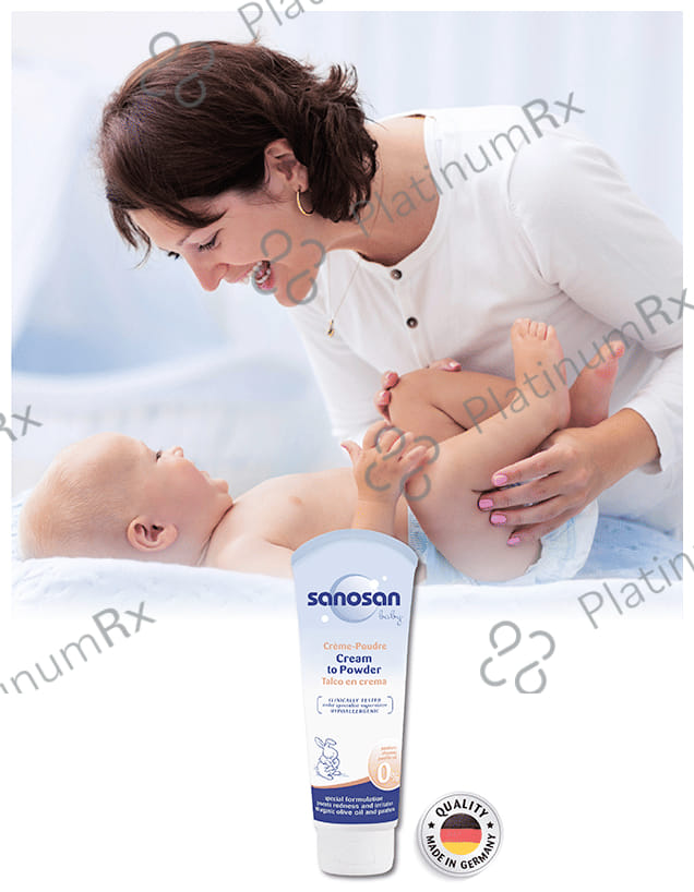 Sanosan Baby Cream to Powder 100ml