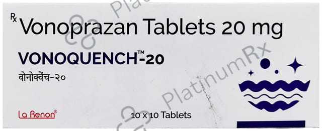 Vonoquench 20mg Tablet 10s