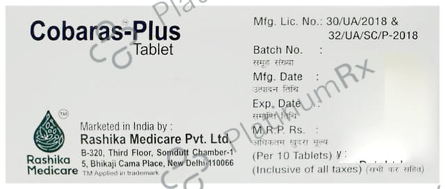 Cobaras Plus Tablet 10s