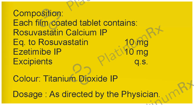 Lipirose EZ 10/10mg Tablet 10s