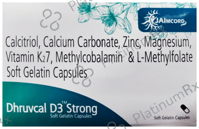 Dhruvcal D3 Strong Soft Gelatin Capsule