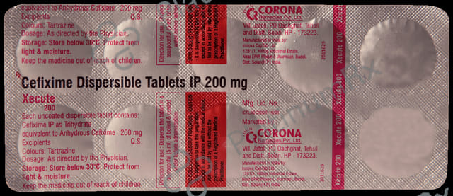 Xecute 200mg Tablet