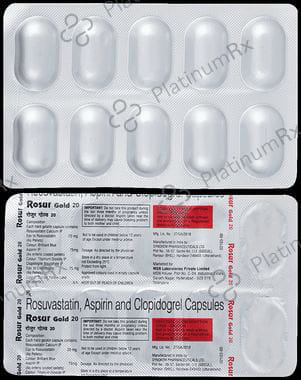 Rosur Gold 75mg/20mg/75mg Capsule