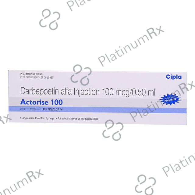 Actorise 100mcg Injection 0.5ml
