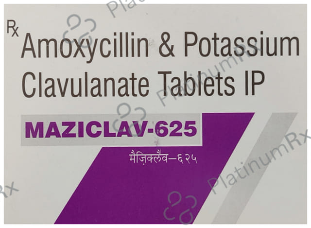 Maziclav 625mg Tablet 6s