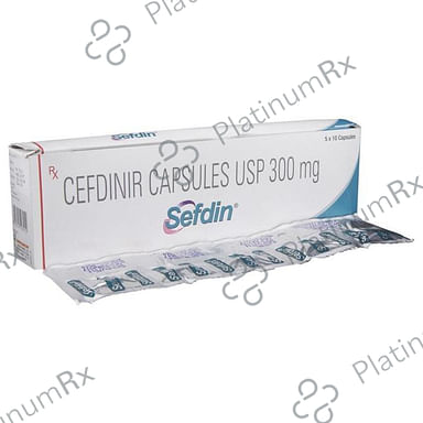 Sefdin 300mg Capsule 10s