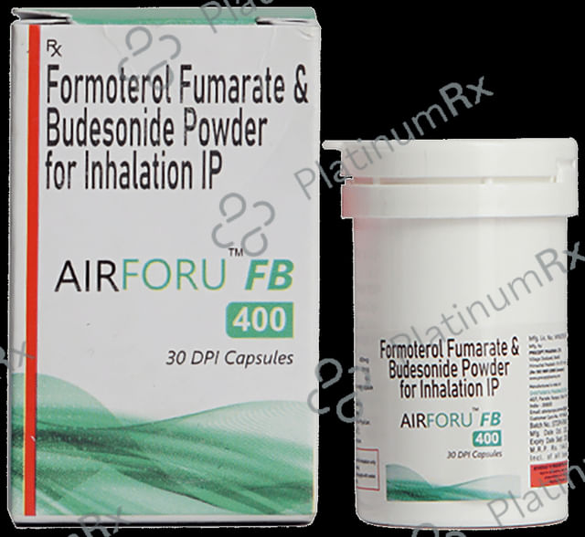 Airforu FB 400/6mcg DPI Capsule 30s