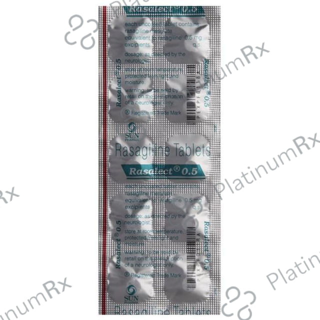 Rasalect 0.5mg Tablet 10s