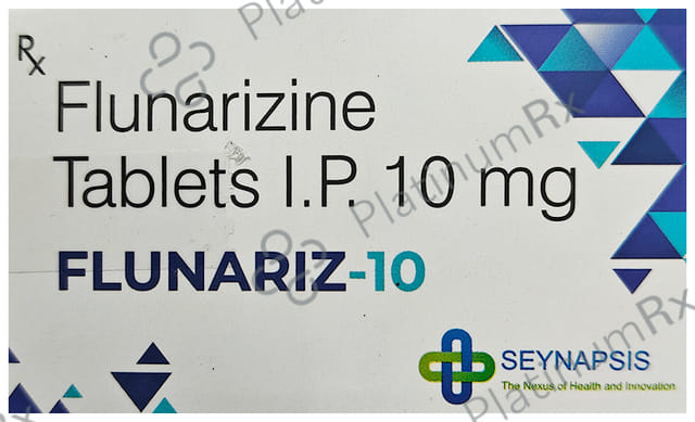 Flunariz 10mg Tablet 10s