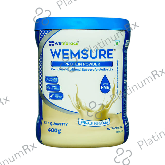 Wemsure Once Protein Powder Vanilla