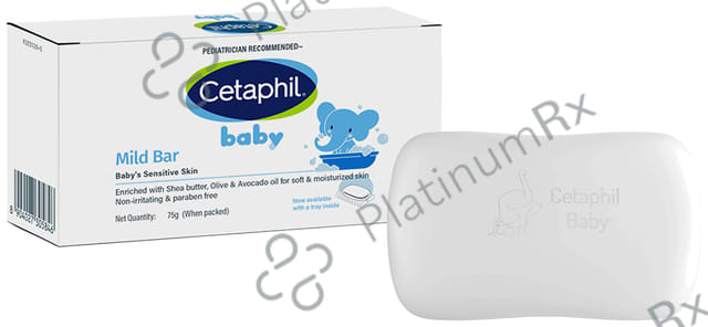 Cetaphil Baby Mild Bar with Shea Butter 75gm