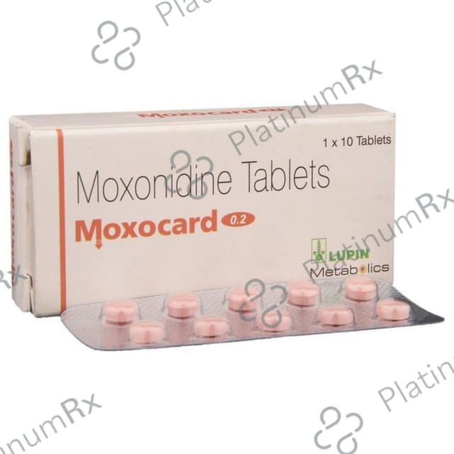 Moxocard 0.2mg Tablet 10s