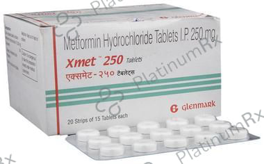 Xmet 250mg Tablet 15s