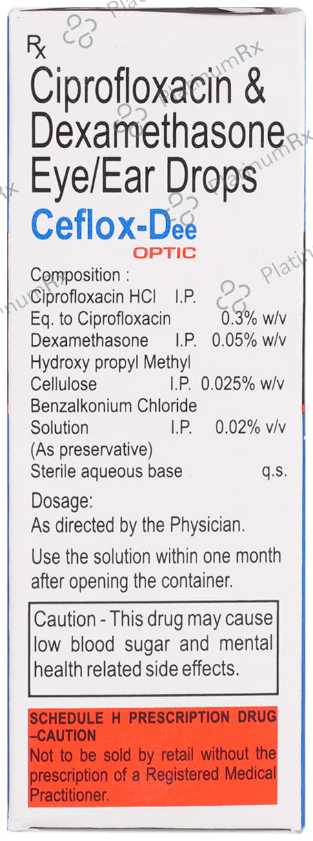 Ceflox Dee Optic Eye/Ear Drop 10ml