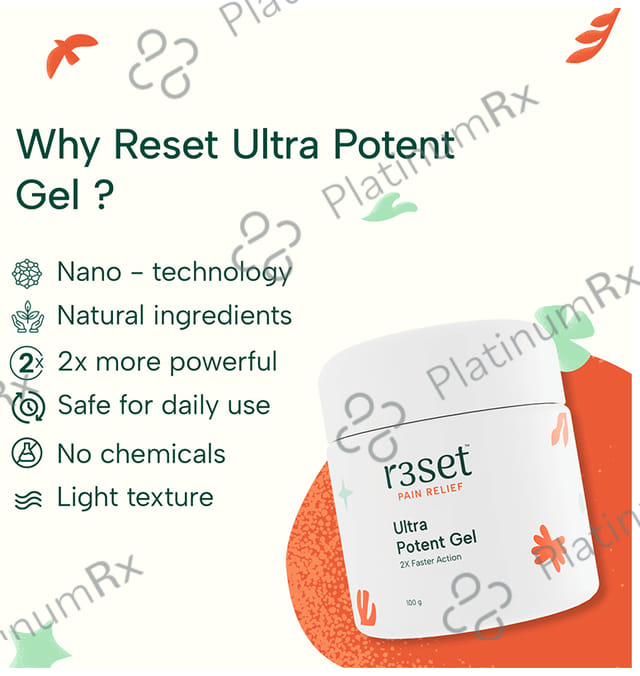 R3SET Ultra Potent Gel