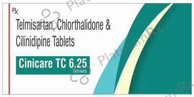Cinicare TC 6.25/10/40mg Tablet 10s