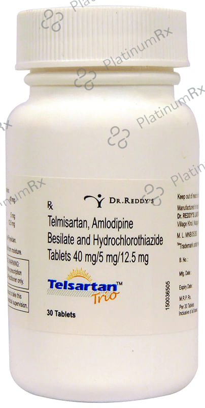 Telsartan Trio Tablet 30s