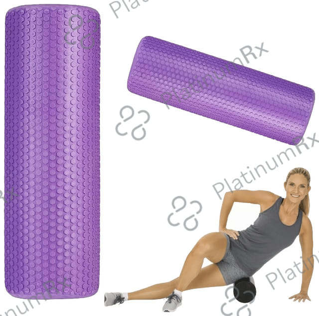 Healthtrek Eva Standard Foam Roller 45cm Purple