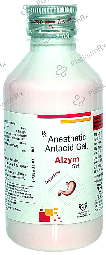 Alzym Oral Gel Sugar Free 170ml