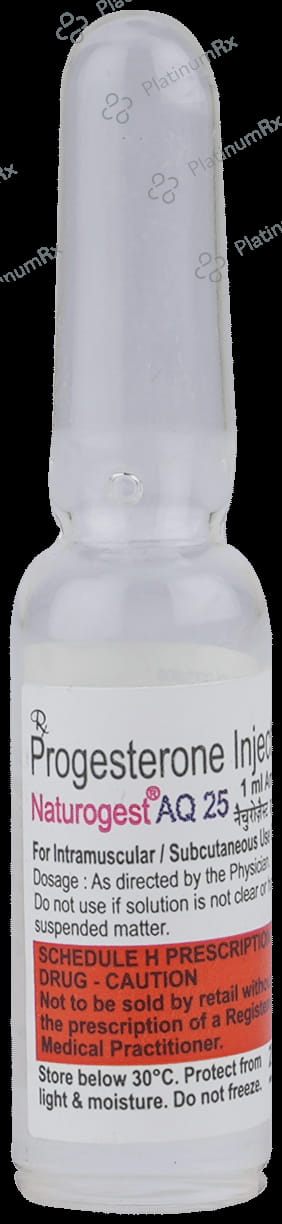 Naturogest AQ 25mg Injection 5X1ml