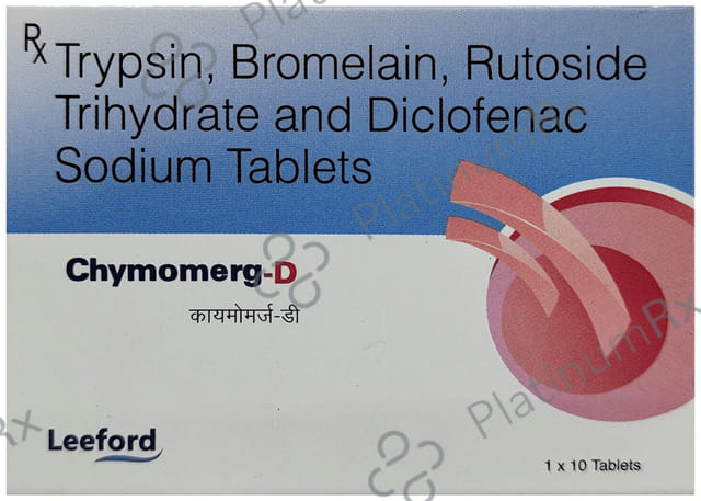 Chymomerg D Tablet 10s