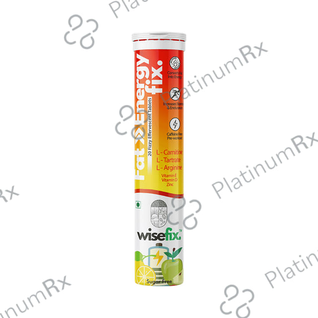 Wisefix Fat to Energy Fix Effervescent Tablet Sugar Free