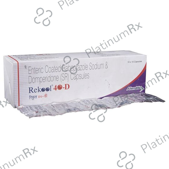 Rekool D 40/30mg Capsule SR 10s
