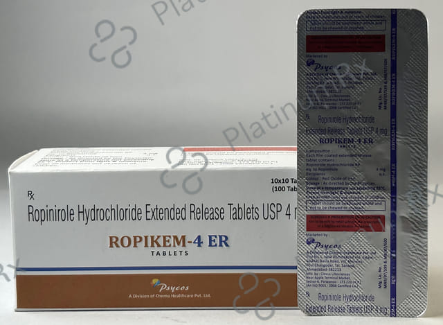 Ropikem 4mg ER Tablet 10s