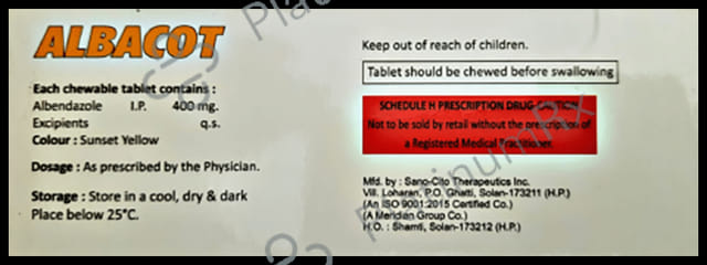 Albacot Chewable Tablet 3s